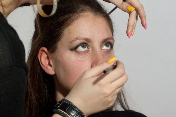 Maquillaje de mujer — Foto de Stock