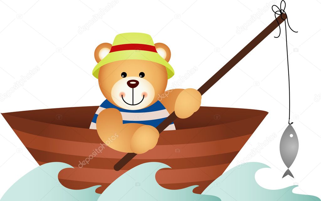 fish teddy bear
