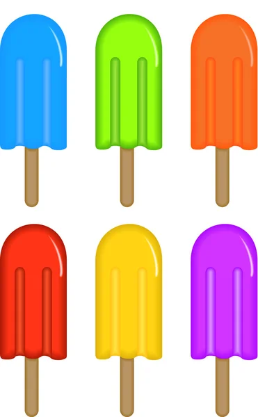 Colorful Ice Cream — Stock Vector