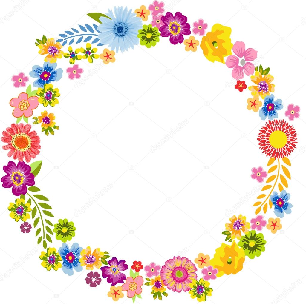 Free Free 323 Round Flower Frame Svg SVG PNG EPS DXF File
