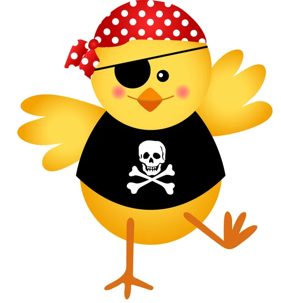 海賊鶏 — ストックベクタ