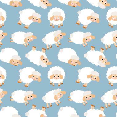 Komik kuzuların kusursuz arka planı