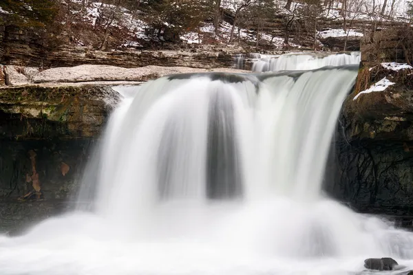 Верхній катаракти водоспад в штаті Індіана — стокове фото