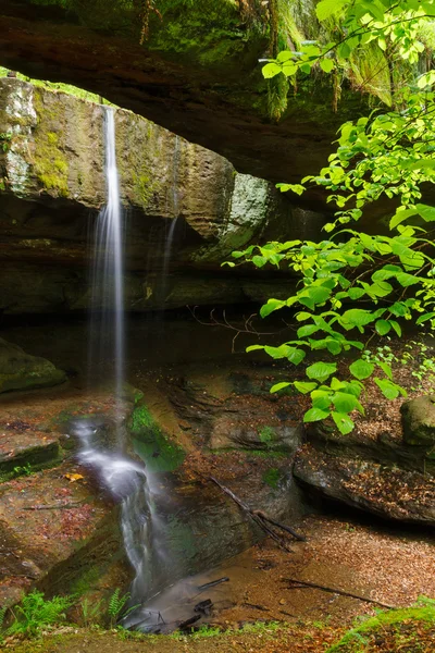 Rock Bridge in Ohio's Hocking Hills — Stock Photo, Image