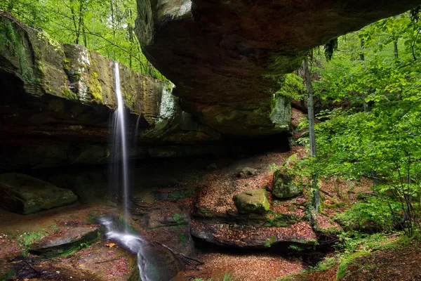 Rockbridge in Hocking Hills of Ohion — Stock Photo, Image