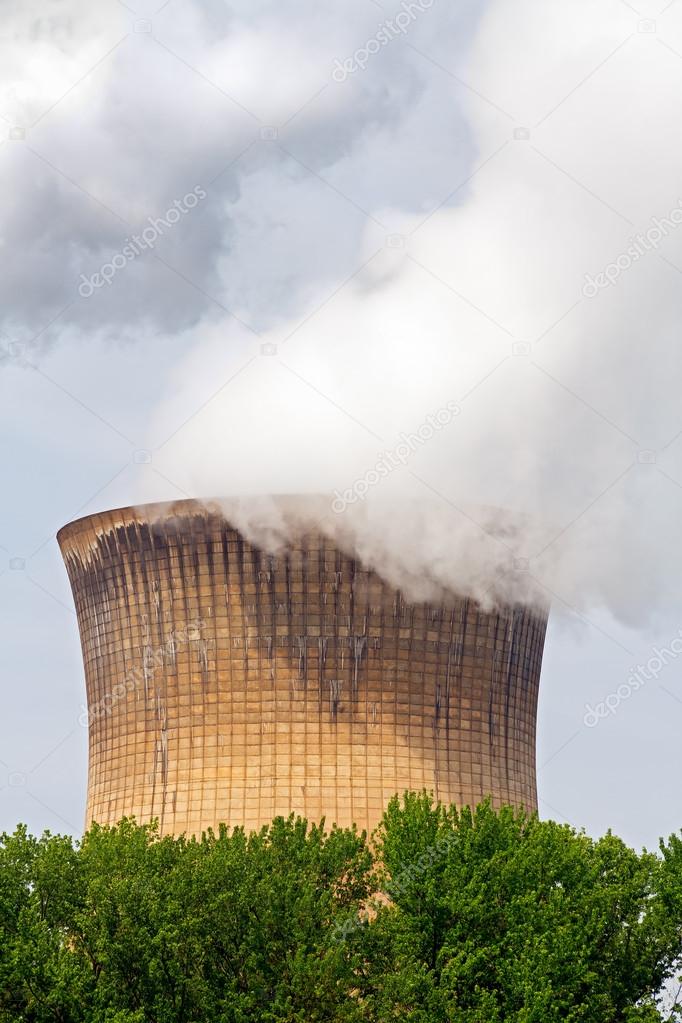 Cooling Tower with Steam