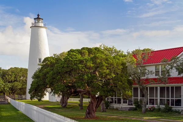 Ocracoke Lighthouse — Stock Photo, Image