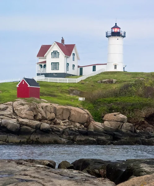 Maine Nubble światła — Zdjęcie stockowe