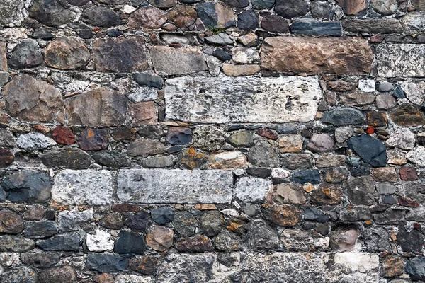 Parede de pedra amalgamada — Fotografia de Stock
