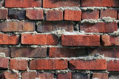 yıpranmış tuğla duvar