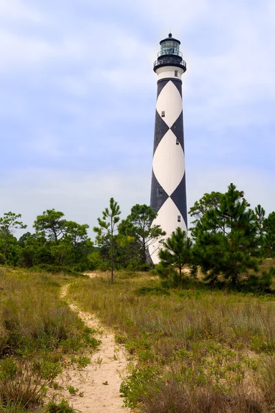 Pathway to Cape Lookout Light — Stock Photo, Image