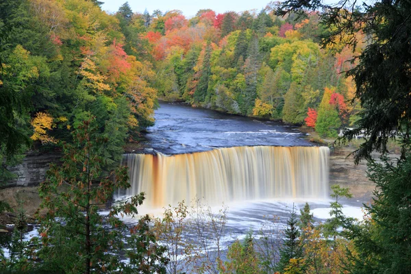 Cataratas de Tahquamenon em Michigan — Fotografia de Stock