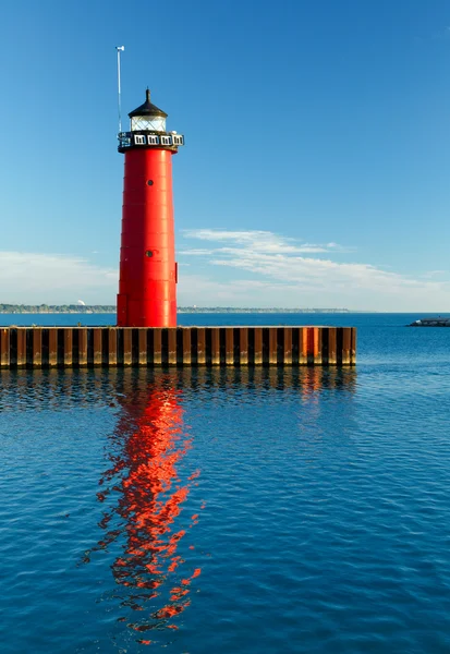 Kenosha, Wisconsin Piercinglicht — Stockfoto