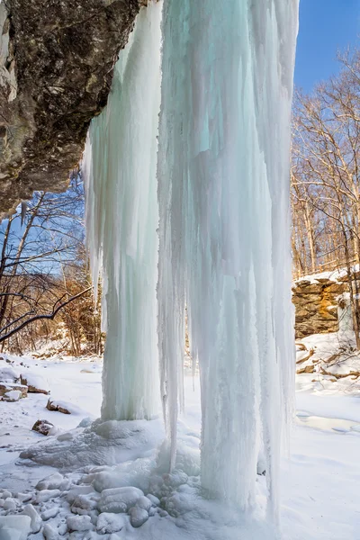 Columnas de hielo — Foto de Stock