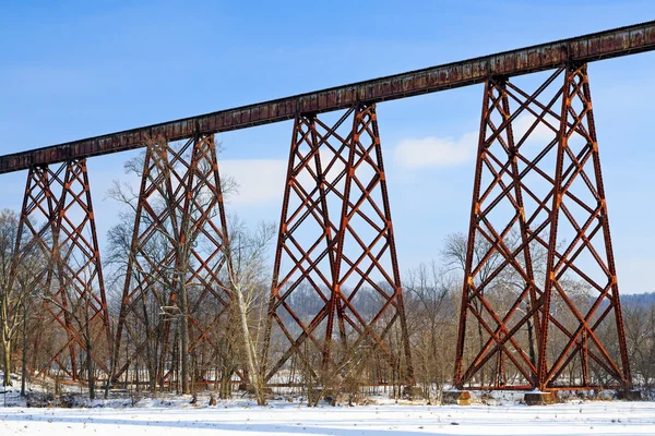 The Tulip Train Trestle — Stock Photo, Image