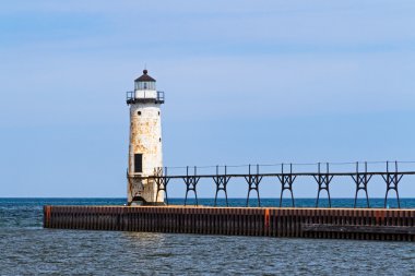 The Lighthouse at Manistee clipart