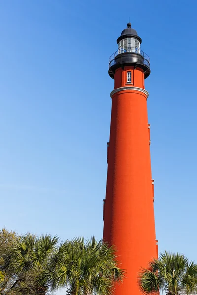 Deniz feneri ponce giriş — Stok fotoğraf