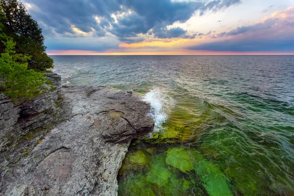 Cave Point Daybreak — Stock Photo, Image