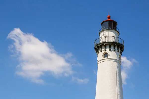 Wind Point Light in Wisconsin — Stock Photo, Image