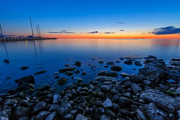 Sister Bay Sunset — Stock Photo, Image