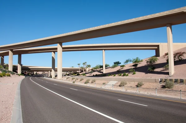 Interstate highway bridge — Stock Photo, Image