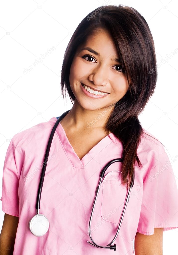 Young medical person