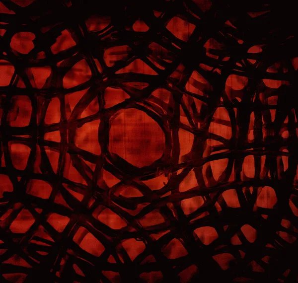 Textura de tejido de arte rojo — Foto de Stock