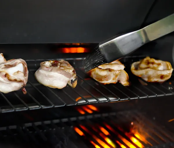 Carne en barbacoa —  Fotos de Stock