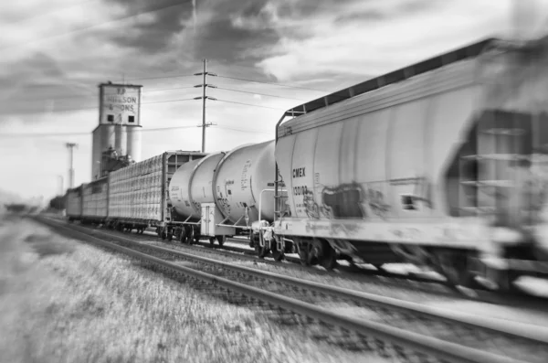 Locomotiva da carico — Foto Stock