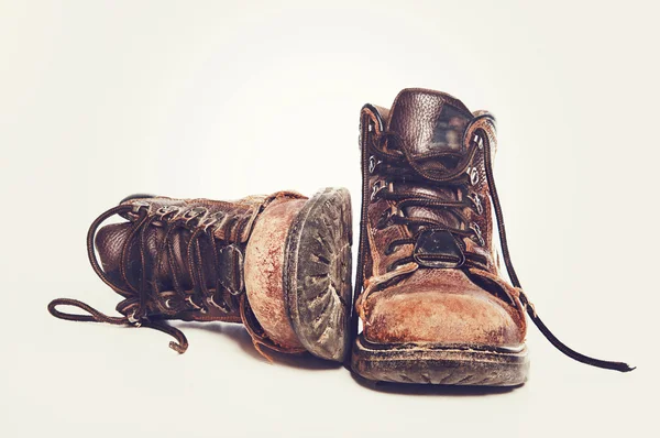 Tough work boots — Stock Photo, Image