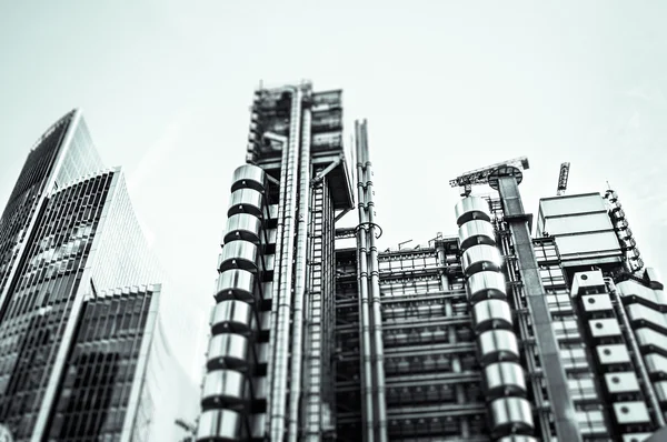 Лондон, Англія архітектурних сучасних будівель фінансових — стокове фото