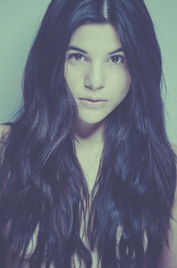 güzel Fransız egzotik modeli