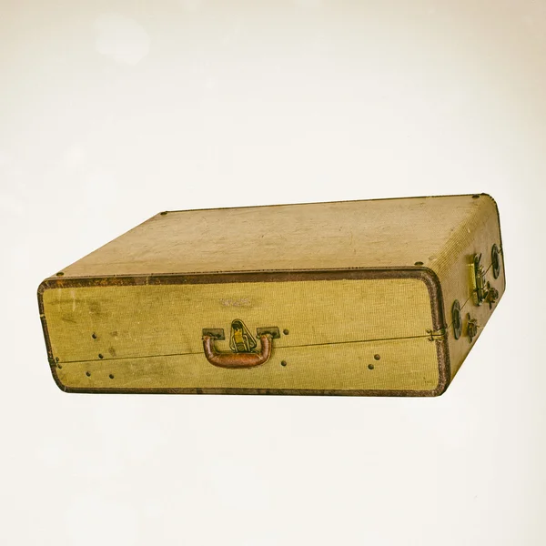 Vintage retro suitcase — Stock Photo, Image