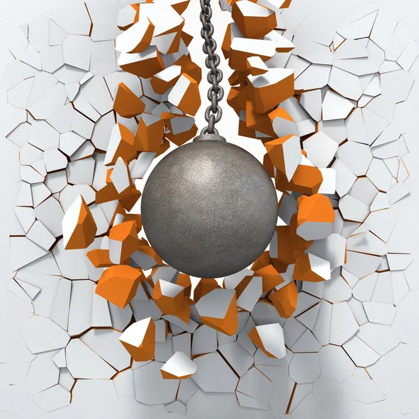 Wrecking ball — Zdjęcie stockowe