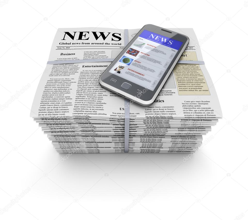 Newspapers and mobile