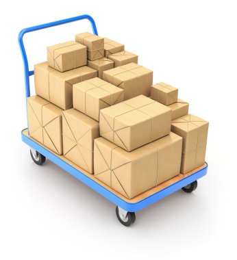 Mesaj paketleri ile arabası