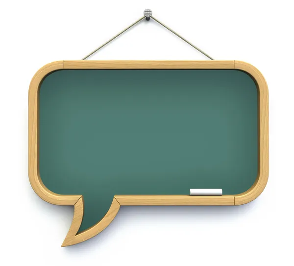 Speech bubble — Stock Photo, Image