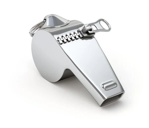 Whisle with closed zipper — Stock Photo, Image