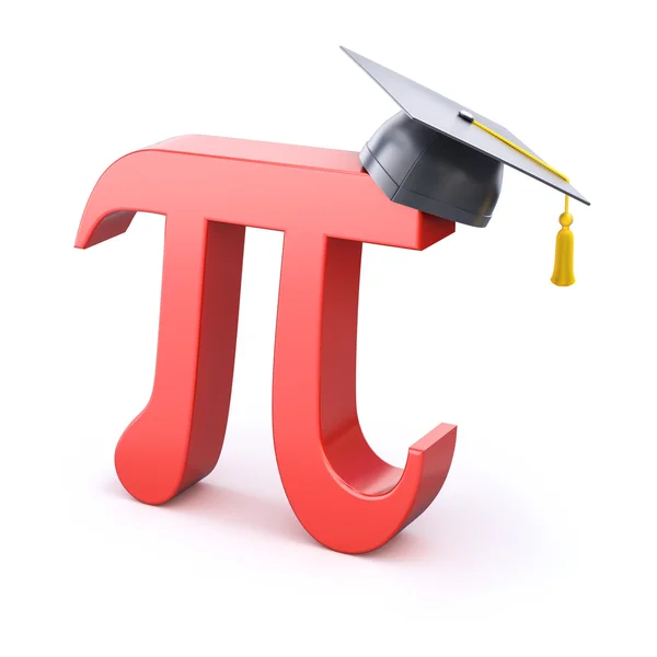 Symbole Pi avec capuchon gradué — Photo