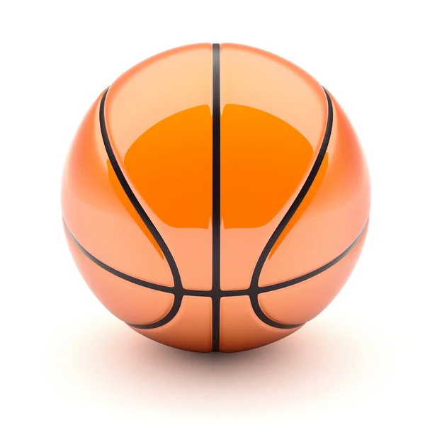 Fényes kosárlabda — Stock Fotó