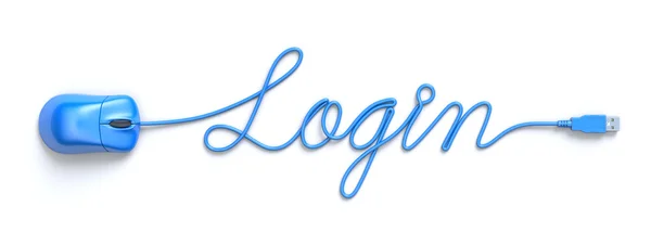 Login concept — Stock Photo, Image