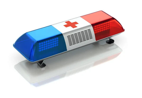 Ambulance nouzové světlo — Stock fotografie