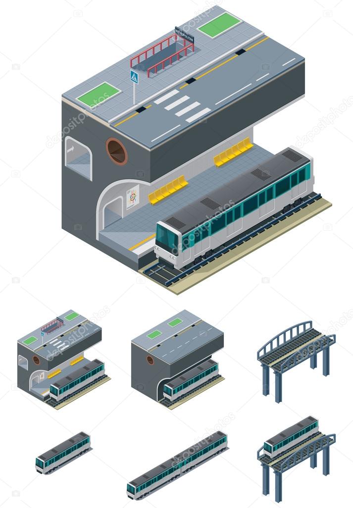 Vector metropolitan icons