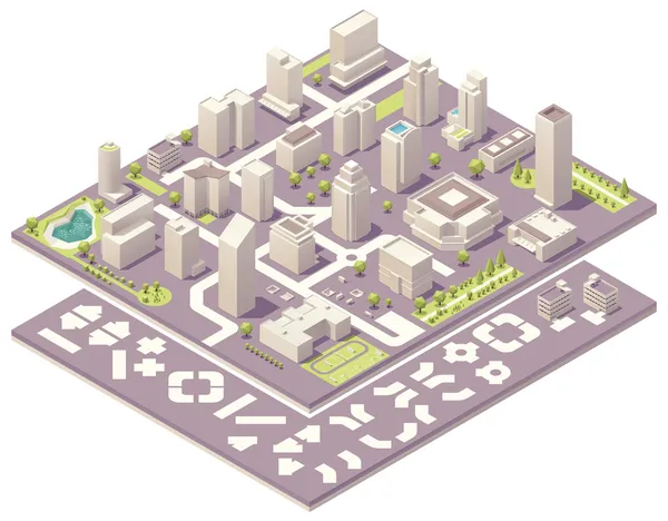 izometrik şehir haritası oluşturma kiti