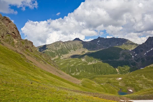 Berget dalen scenen — Stockfoto