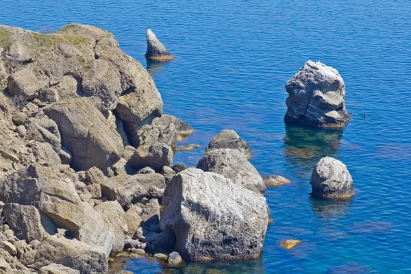 Kayalık deniz kıyısı — Stok fotoğraf