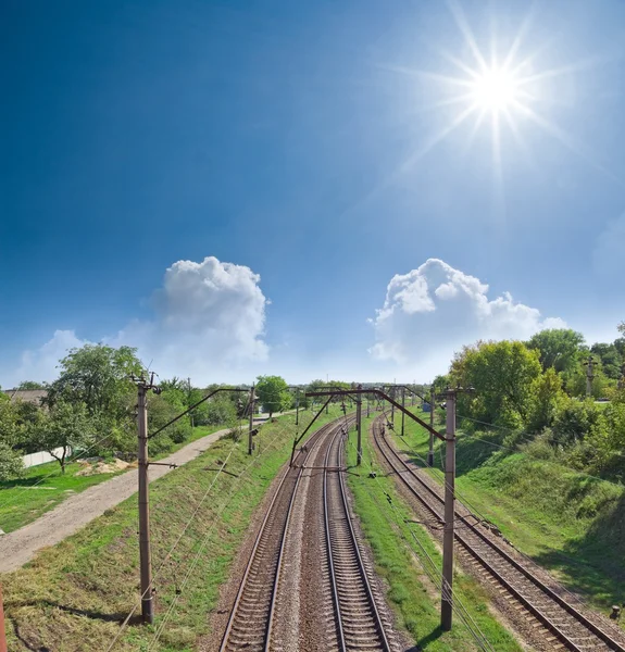 Railway — Stock Photo, Image