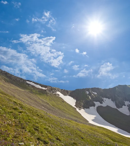 山山谷现场 — 图库照片