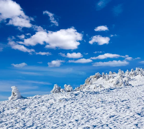 Winter hills — Stock Photo, Image