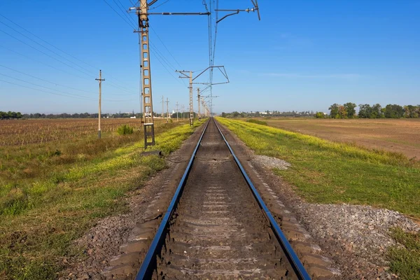 Cena ferroviária — Fotografia de Stock